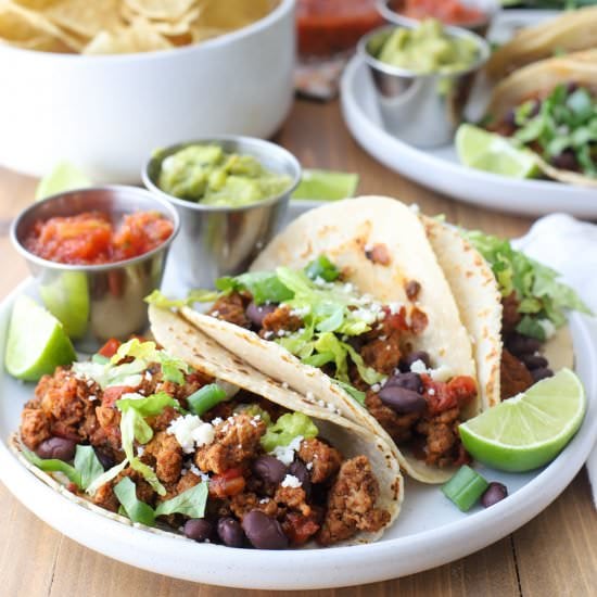 Healthy Chicken Tacos