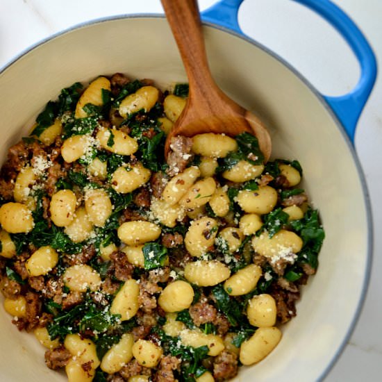 One-Pot Gnocchi with Sausage