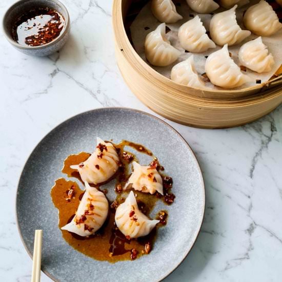 Har gow (crystal shrimp dumplings)