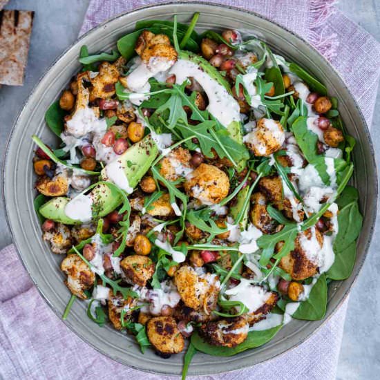 Roasted Cauliflower Salad