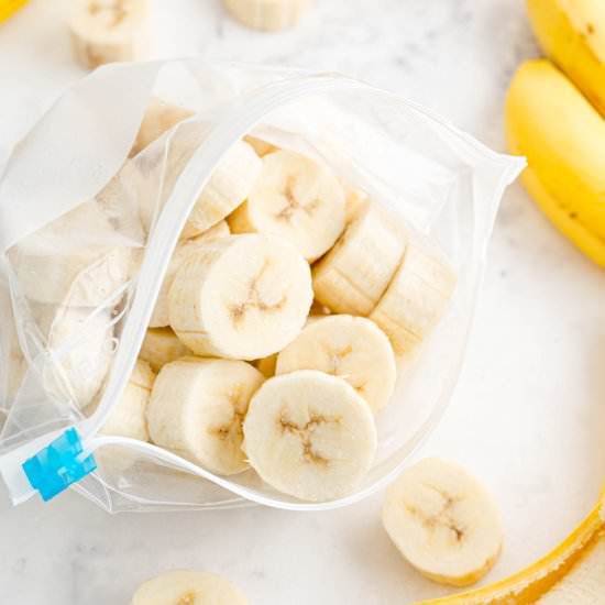 How To Freeze Bananas