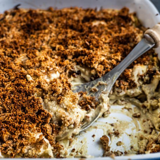 Creamy Baked Cauliflower