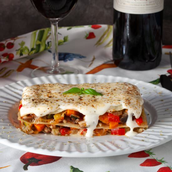 LASAÑA DE VERDURAS