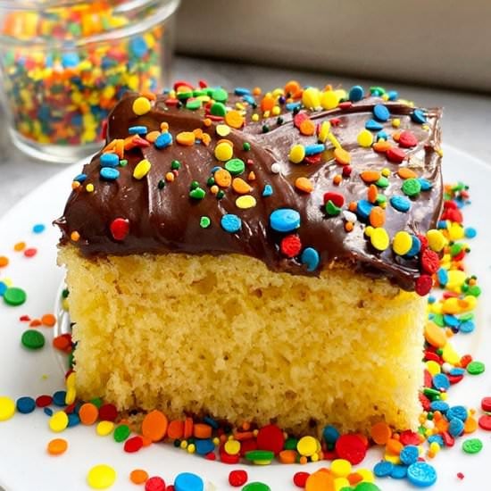 Yellow Sheet Cake