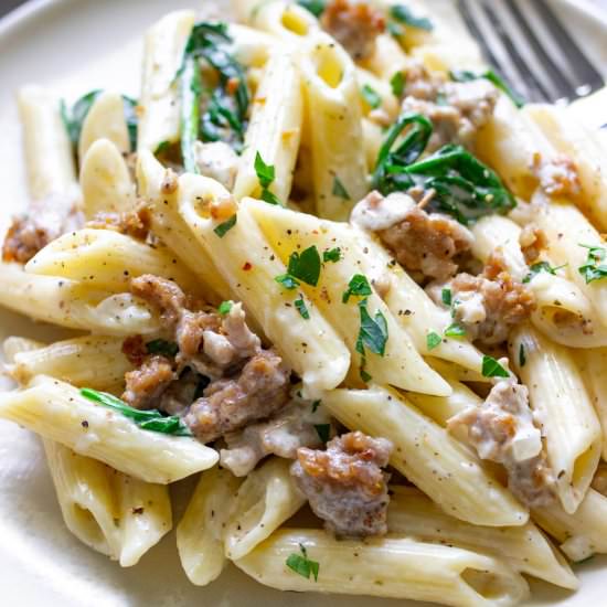 Creamy Sausage Pasta