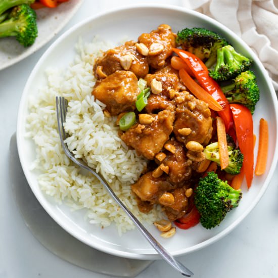 Peanut Butter Chicken