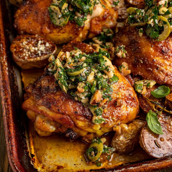 Paprika roasted chicken