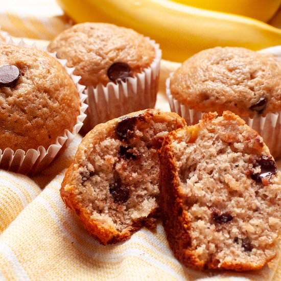 Bisquick Banana Muffins