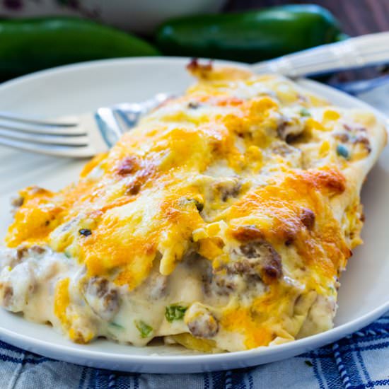 Southern Breakfast Enchiladas