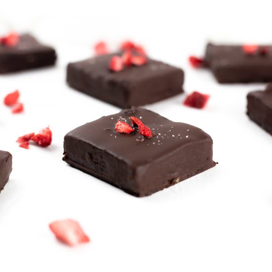 Fudgy No Bake Brownies