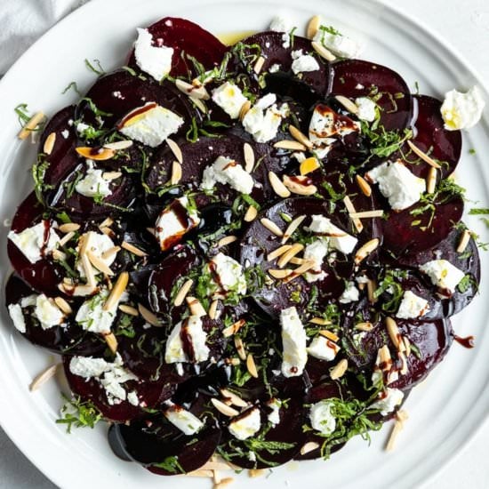 Beetroot and Goat Cheese Salad