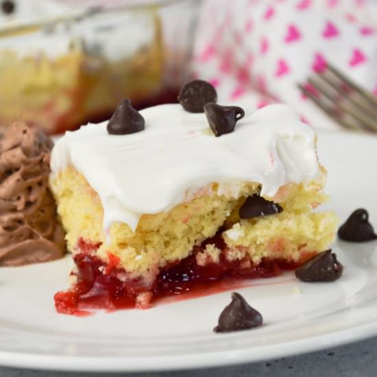 Cherry Chocolate Chip Cake