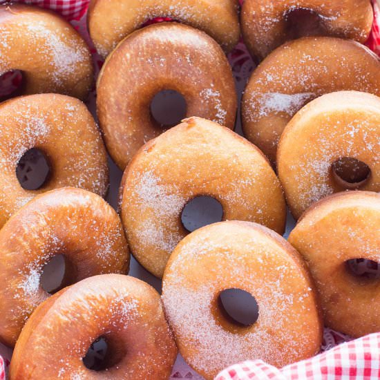 Easy Bread Machine Donuts