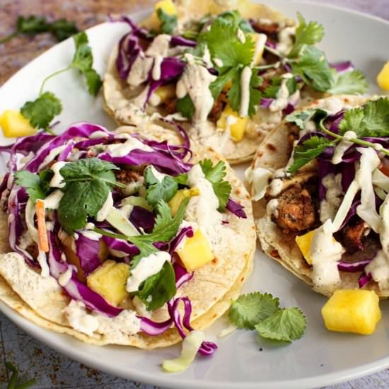 Jerk Chicken Tacos