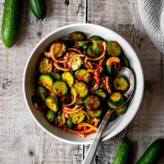 Quick Cucumber Kimchi