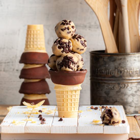 No-Bake Cookie Dough Bites