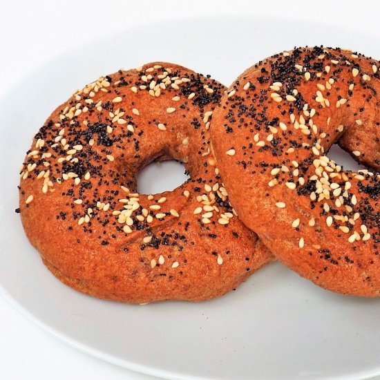 Whole Wheat Everything Bagels