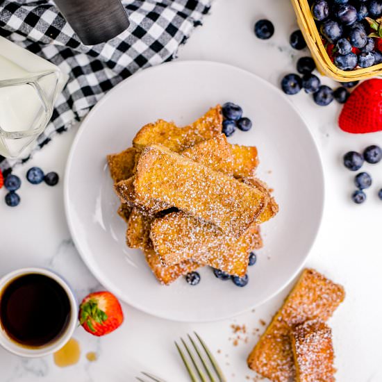 Air Fryer French Toast Sticks