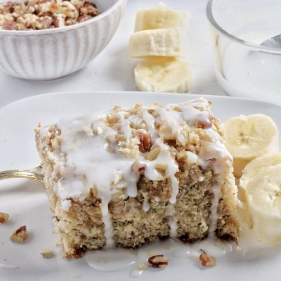 Banana Streusel Coffee Cake