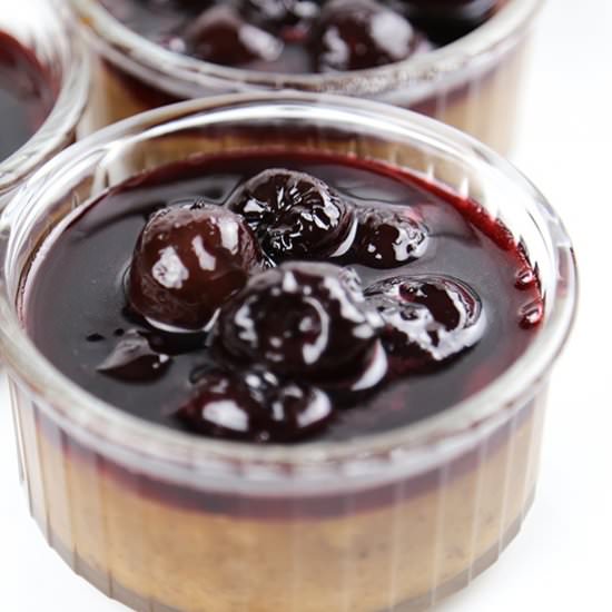 Black Forest cheesecake