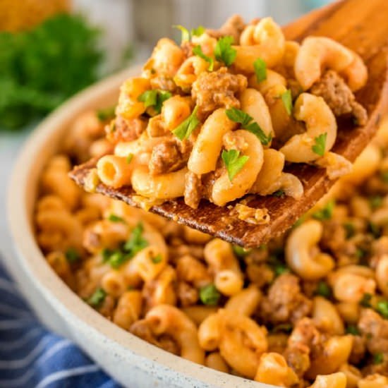 Homemade Hamburger Helper