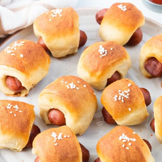 Pretzel Pigs in a Blanket