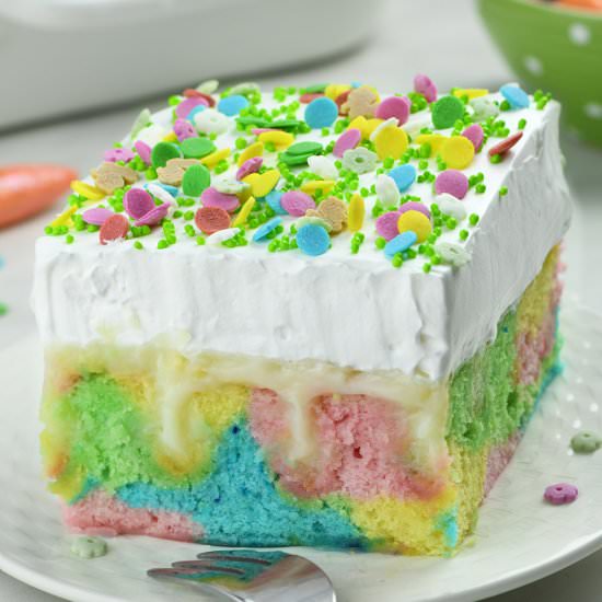 Easter Poke Cake