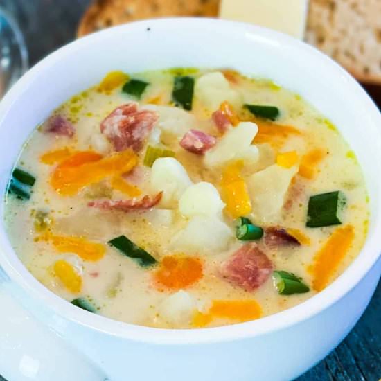 Leftover Ham Soup