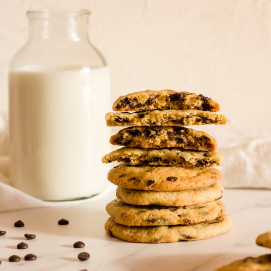 CHOCOLATE CHIP COOKIES WITHOUT BROW