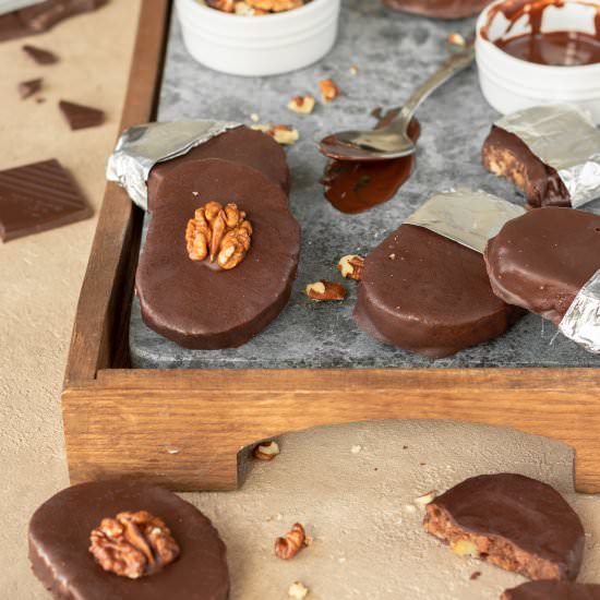 Greek Walnut Filled Chocolates