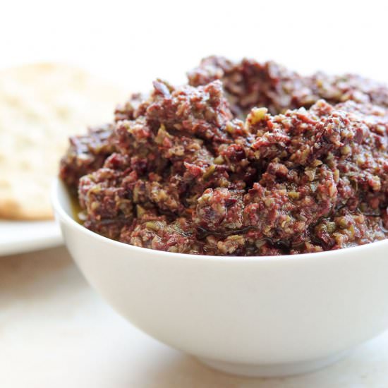 Mixed Olive Tapenade – anchovy free