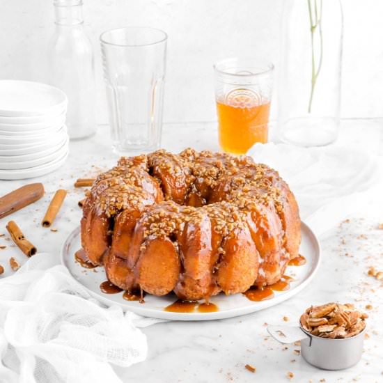 Bourbon Pecan Monkey Bread
