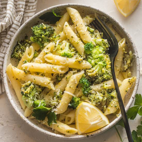 Lemon Broccoli Pasta
