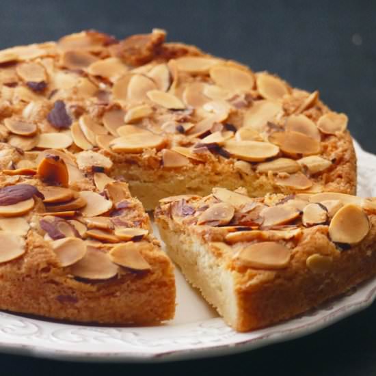 Air Fryer Almond Cake