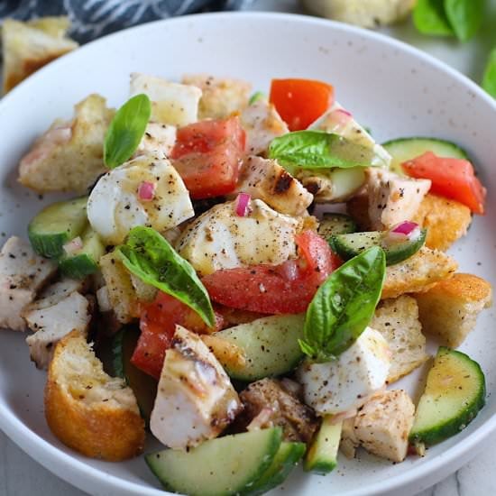 Panzanella Toscana with Chicken