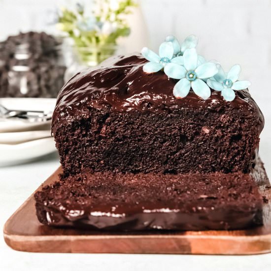 Healthy Chocolate Zucchini Cake