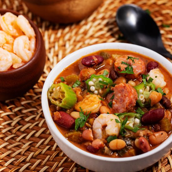 Cajun 15 Bean Soup