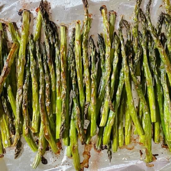 Simple Oven Roasted Asparagus