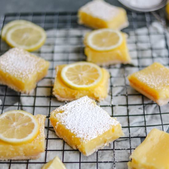Shortcut Meyer Lemon Bars