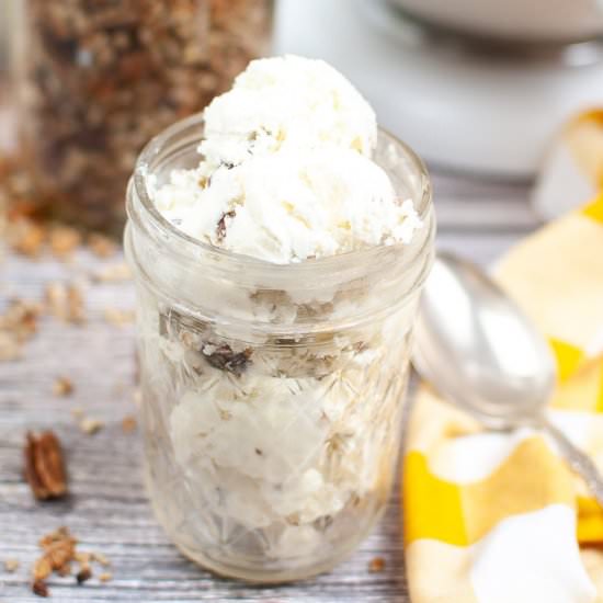 BUTTER PECAN ICE CREAM