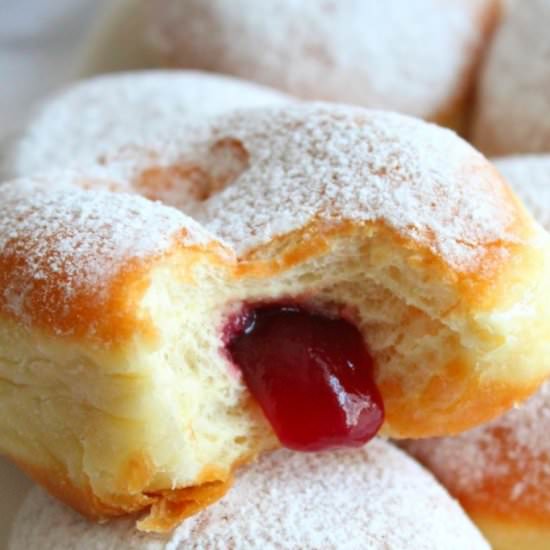 JAM DONUTS RECIPE