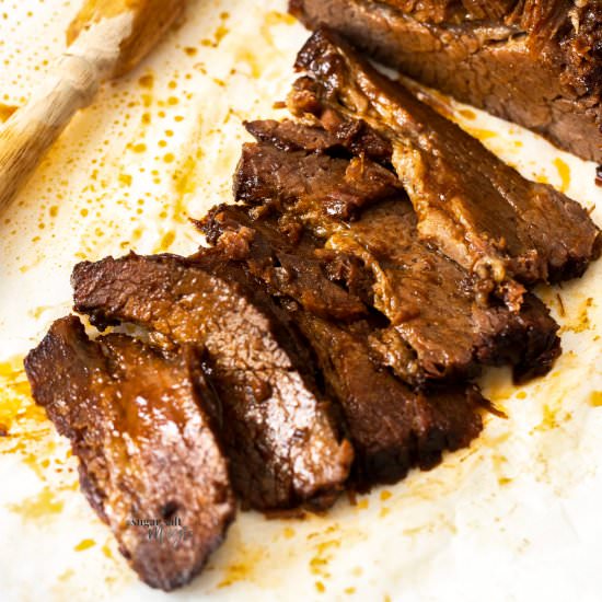 Slow Cooker BBQ Brisket
