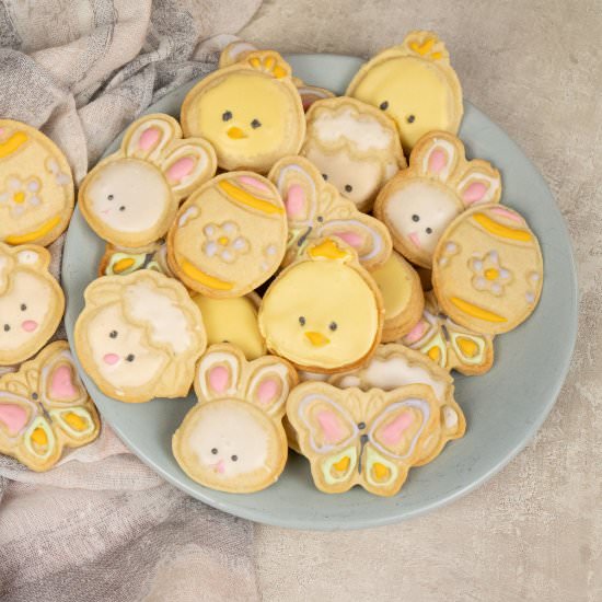 Iced Biscuits – Easter Cookies