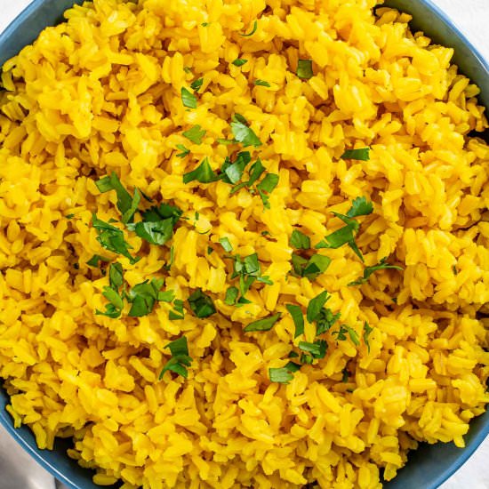 Yellow Turmeric Rice
