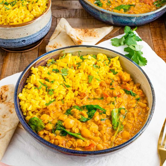 Vegan Red Lentil Curry