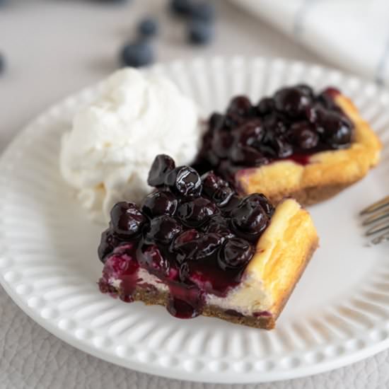 Blueberry Cheesecake Bars