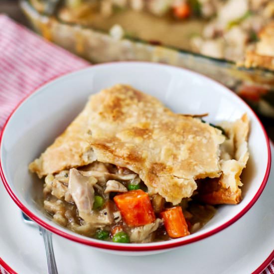 Slow Cooker Chicken Pot Pie
