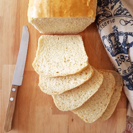 Amish soft white Spelt bread