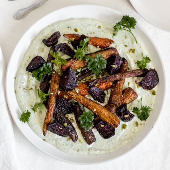 Oven Roasted Spiced Vegetables