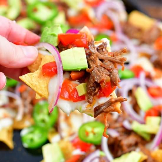 Pulled Beef Nachos